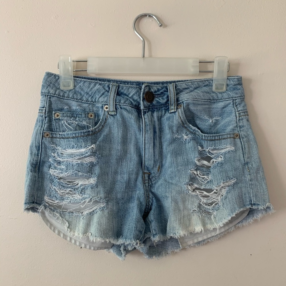 American Eagle Distressed Shorts